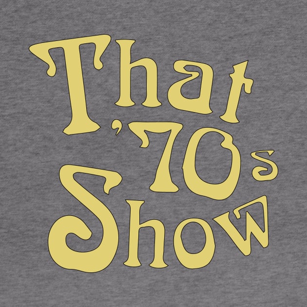 That 70s show vintage style 90s logo by Window House